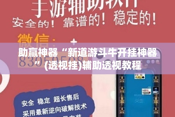 助赢神器“新道游斗牛开挂神器	”(透视挂)辅助透视教程
