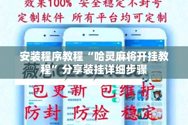 安装程序教程“哈灵麻将开挂教程”分享装挂详细步骤