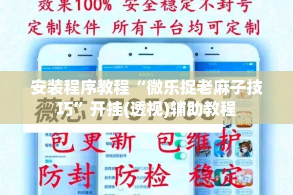 安装程序教程“微乐捉老麻子技巧	”开挂(透视)辅助教程