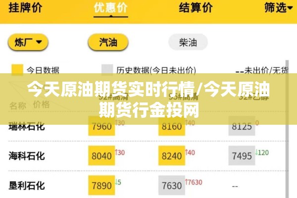 今天原油期货实时行情/今天原油期货行金投网 今天原油期货实时行情/今天原油期货行金投网