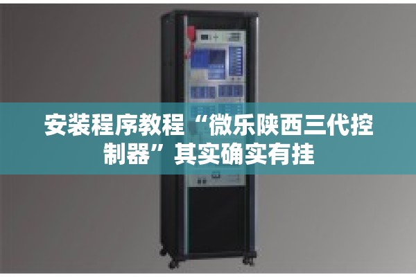 安装程序教程“微乐陕西三代控制器”其实确实有挂