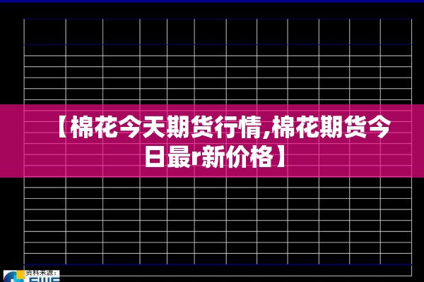 【棉花今天期货行情,棉花期货今日最r新价格】 【棉花今天期货行情,棉花期货今日最r新价格】