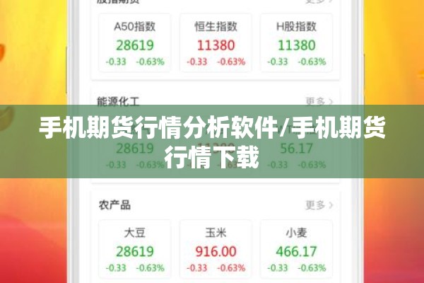 手机期货行情分析软件/手机期货行情下载 手机期货行情分析软件/手机期货行情下载