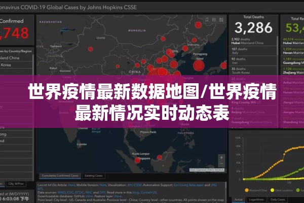 世界疫情最新数据地图/世界疫情最新情况实时动态表