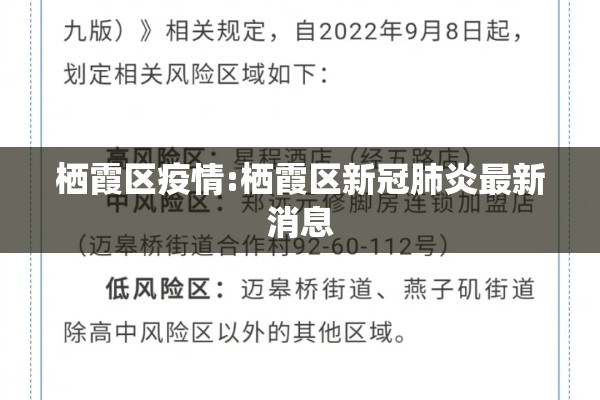 栖霞区疫情:栖霞区新冠肺炎最新消息 栖霞区疫情:栖霞区新冠肺炎最新消息