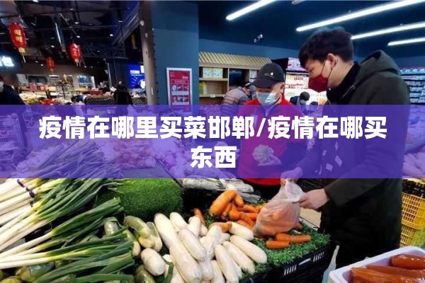 疫情在哪里买菜邯郸/疫情在哪买东西 疫情在哪里买菜邯郸/疫情在哪买东西