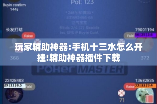 玩家辅助神器:手机十三水怎么开挂!辅助神器插件下载