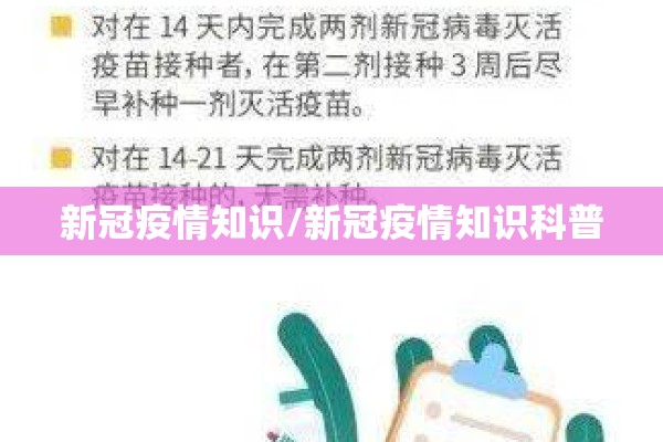 新冠疫情知识/新冠疫情知识科普 新冠疫情知识/新冠疫情知识科普