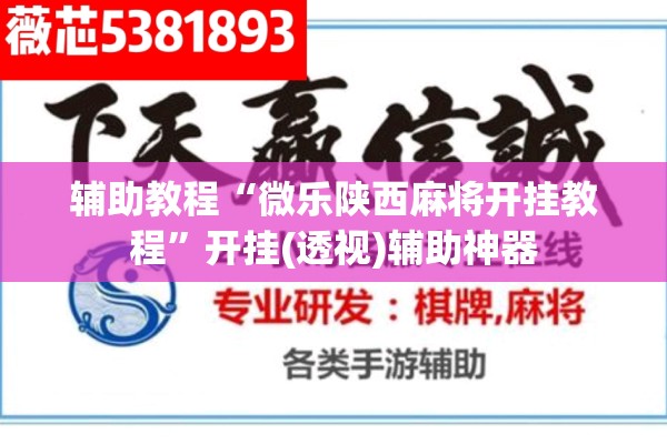 辅助教程“微乐陕西麻将开挂教程	”开挂(透视)辅助神器
