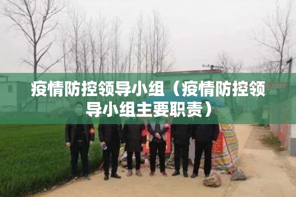 疫情防控领导小组(疫情防控领导小组主要职责) 疫情防控领导小组(疫情防控领导小组主要职责)