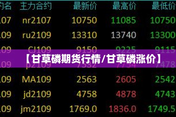 【甘草磷期货行情/甘草磷涨价】 【甘草磷期货行情/甘草磷涨价】
