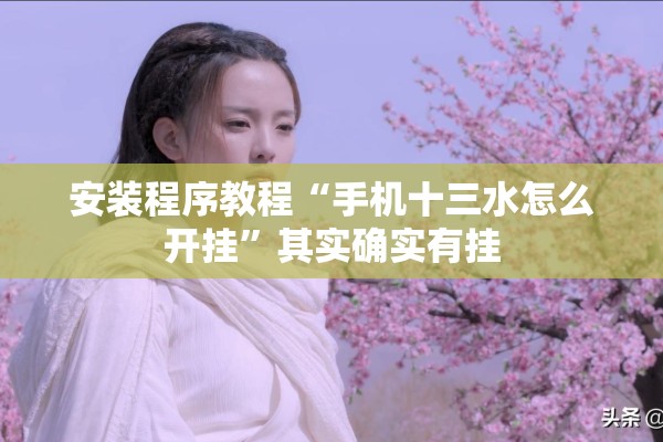 安装程序教程“手机十三水怎么开挂	”其实确实有挂