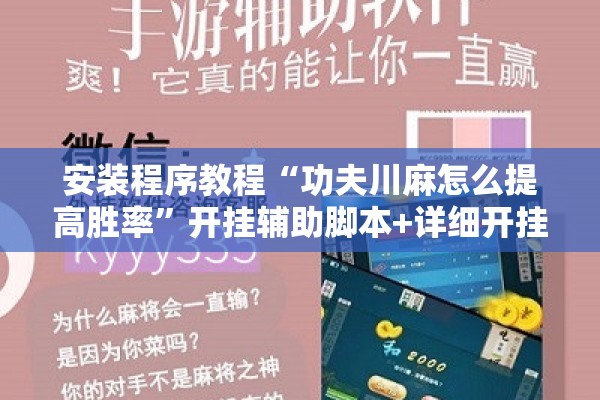 安装程序教程“功夫川麻怎么提高胜率”开挂辅助脚本+详细开挂安装教程