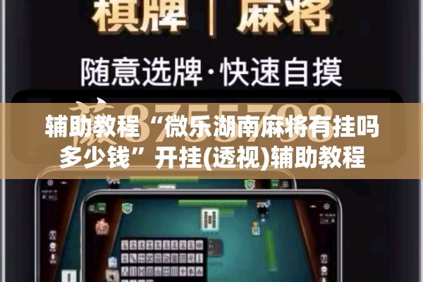 辅助教程“微乐湖南麻将有挂吗多少钱	”开挂(透视)辅助教程