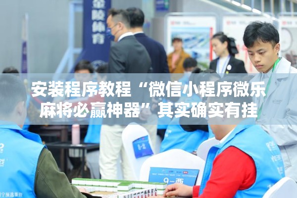 安装程序教程“微信小程序微乐麻将必赢神器”其实确实有挂