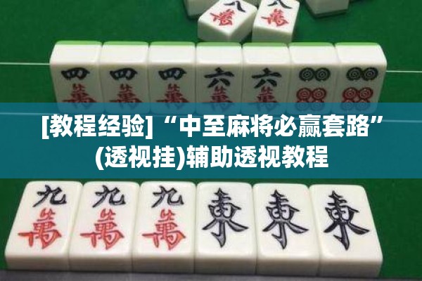 [教程经验]“中至麻将必赢套路”(透视挂)辅助透视教程