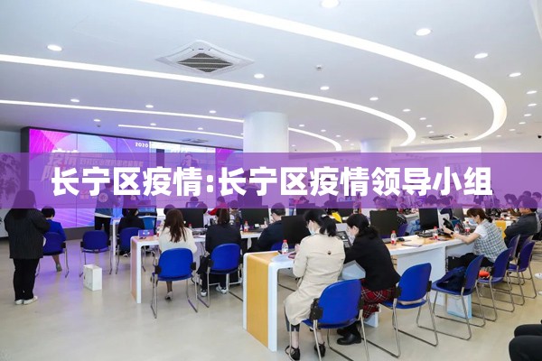 长宁区疫情:长宁区疫情领导小组