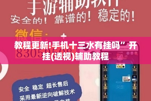 教程更新!手机十三水有挂吗”开挂(透视)辅助教程