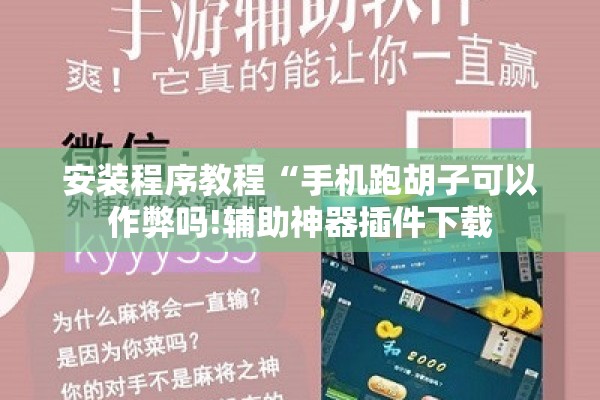 安装程序教程“手机跑胡子可以作弊吗!辅助神器插件下载