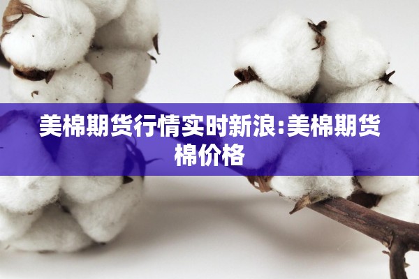 美棉期货行情实时新浪:美棉期货棉价格