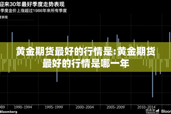 黄金期货最好的行情是:黄金期货最好的行情是哪一年