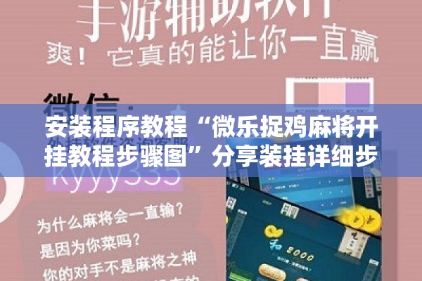 安装程序教程“微乐捉鸡麻将开挂教程步骤图”分享装挂详细步骤