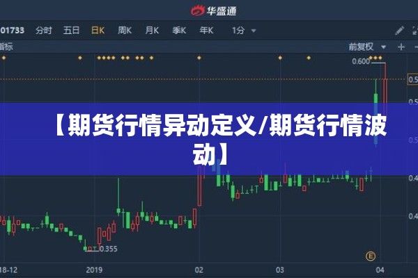 【期货行情异动定义/期货行情波动】