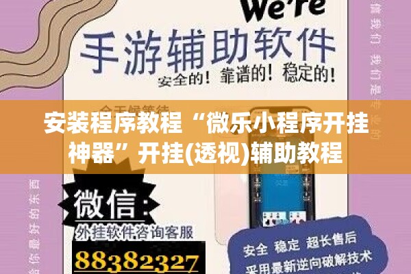 安装程序教程“微乐小程序开挂神器”开挂(透视)辅助教程
