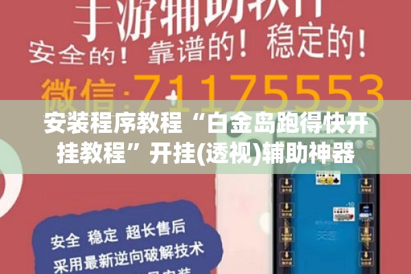 安装程序教程“白金岛跑得快开挂教程”开挂(透视)辅助神器