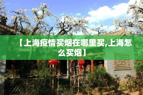 【上海疫情买烟在哪里买,上海怎么买烟】