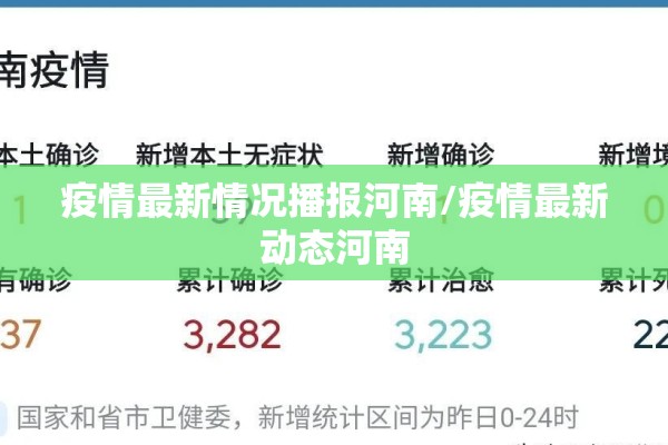 疫情最新情况播报河南/疫情最新动态河南 疫情最新情况播报河南/疫情最新动态河南