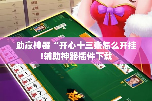 助赢神器“开心十三张怎么开挂!辅助神器插件下载 助赢神器“开心十三张怎么开挂!辅助神器插件下载