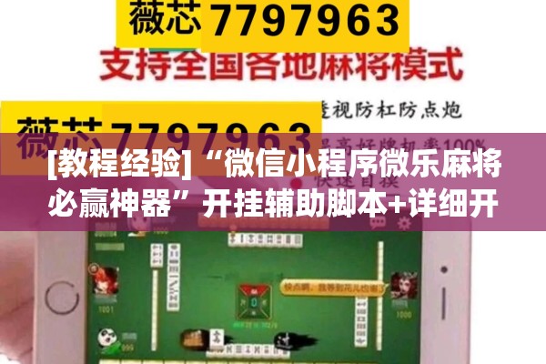 [教程经验]“微信小程序微乐麻将必赢神器	”开挂辅助脚本+详细开挂安装教程