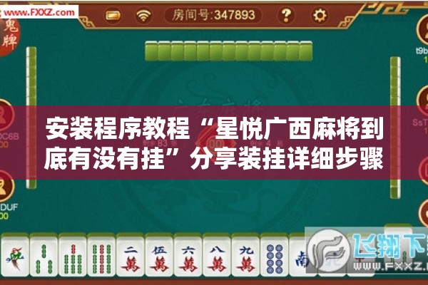 安装程序教程“星悦广西麻将到底有没有挂”分享装挂详细步骤