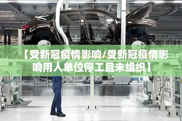 【受新冠疫情影响/受新冠疫情影响用人单位停工且未组织】