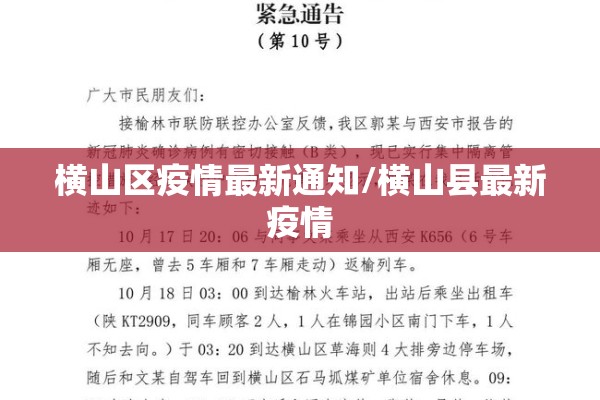 横山区疫情最新通知/横山县最新疫情