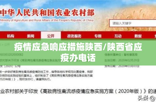 疫情应急响应措施陕西/陕西省应疫办电话