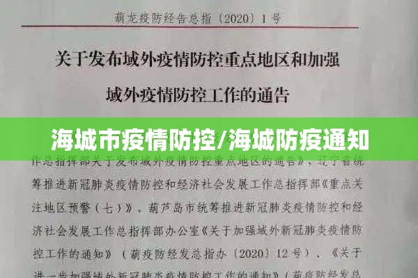海城市疫情防控/海城防疫通知