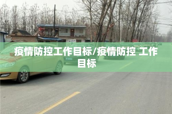 疫情防控工作目标/疫情防控 工作目标