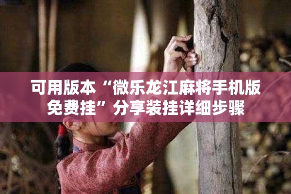 可用版本“微乐龙江麻将手机版免费挂	”分享装挂详细步骤