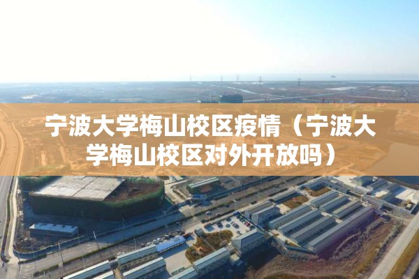 宁波大学梅山校区疫情（宁波大学梅山校区对外开放吗）