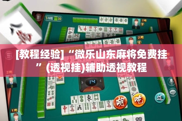 [教程经验]“微乐山东麻将免费挂”(透视挂)辅助透视教程