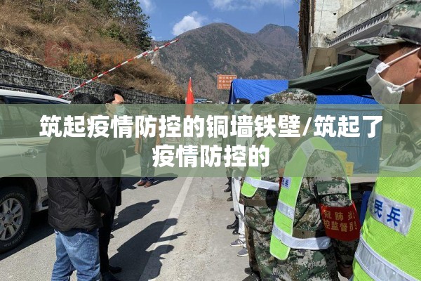 筑起疫情防控的铜墙铁壁/筑起了疫情防控的