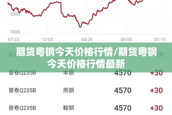 期货粤钢今天价格行情/期货粤钢今天价格行情最新