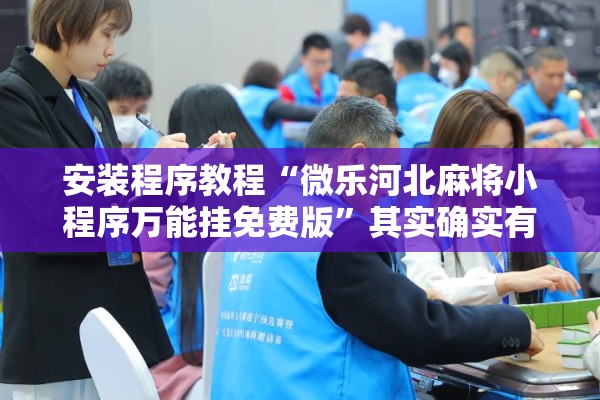 安装程序教程“微乐河北麻将小程序万能挂免费版	”其实确实有挂