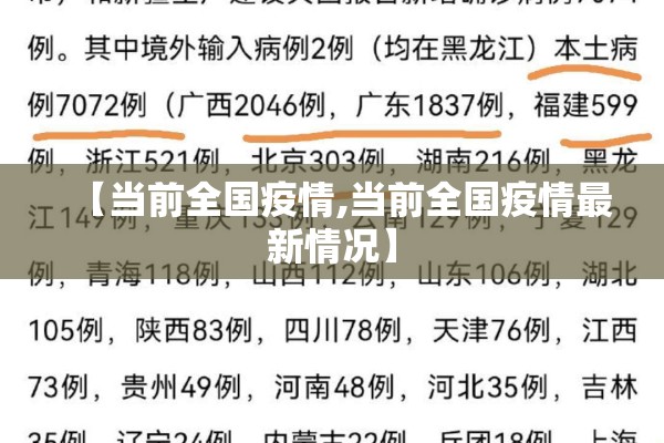 【当前全国疫情,当前全国疫情最新情况】 【当前全国疫情,当前全国疫情最新情况】
