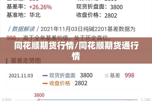 同花顺期货行情/同花顺期货通行情