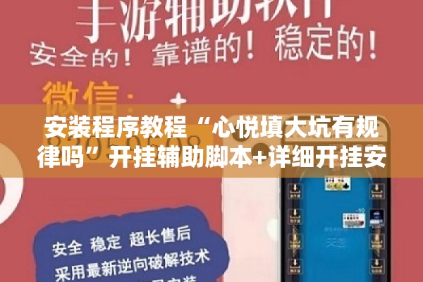安装程序教程“心悦填大坑有规律吗”开挂辅助脚本+详细开挂安装教程