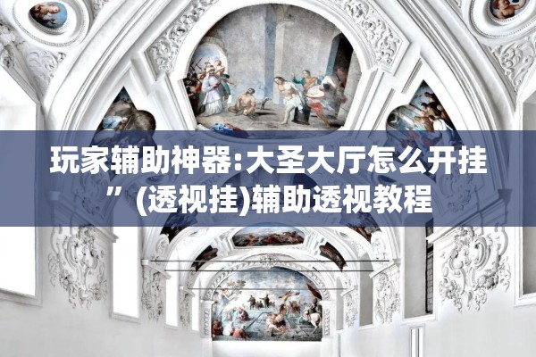 玩家辅助神器:大圣大厅怎么开挂”(透视挂)辅助透视教程