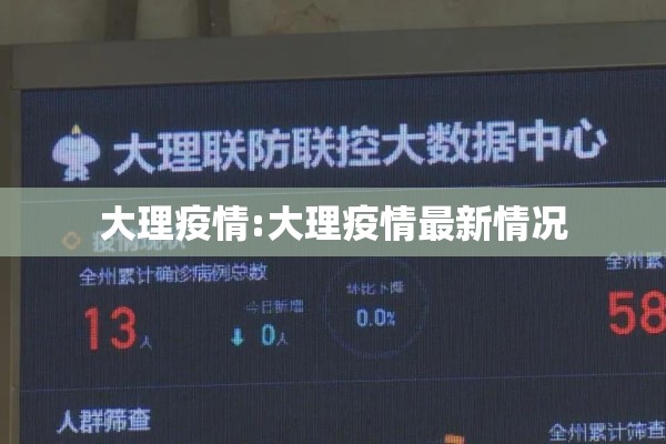 大理疫情:大理疫情最新情况